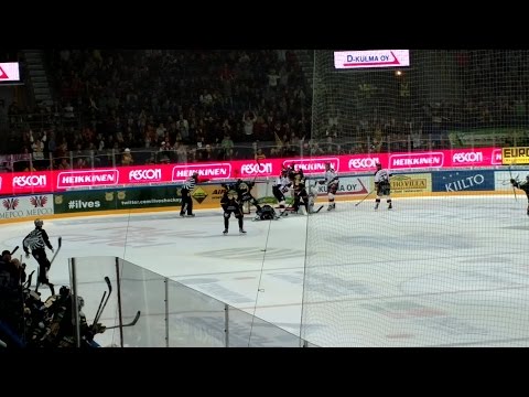 Ilves-Ässät 15.9.2015. Aleksi Mustosen 2-1 maali (YV, VM)