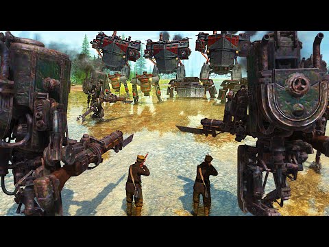 GIANT MECHS fight World War I in NEW Battle Simulator Mod! - Call to Arms: Gates of Hell