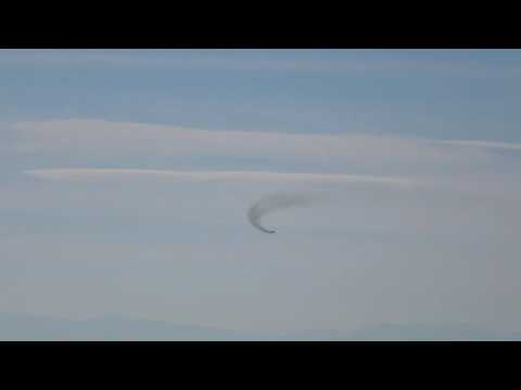 2 x Hellenic Air Force F-4E Phantom perform a Low Apex Attack at Flisvos Marina