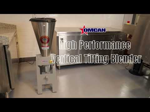 Video thumbnail for 26 Qt. (25 Liter) High Performance Stainless Steel Vertical Tilting Blender