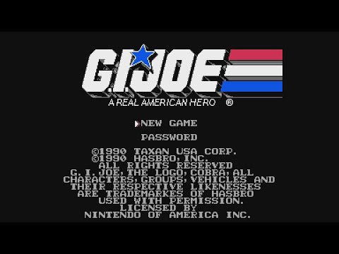 20 Mins Of...G.I. Joe - A Real American Hero Intro (US/NES)