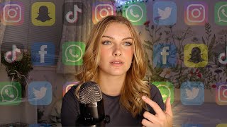 social media isn't real.