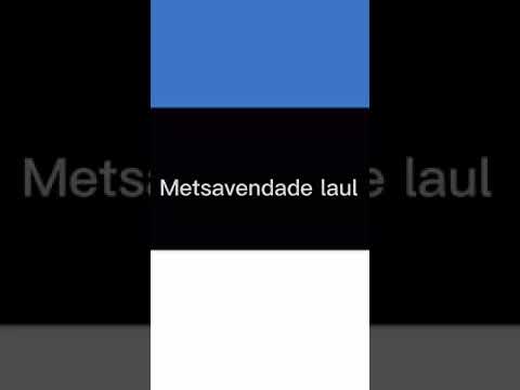{ Metsavendade Laul } Anthem of the Estonian forest Brothers.  Estonian folk song.