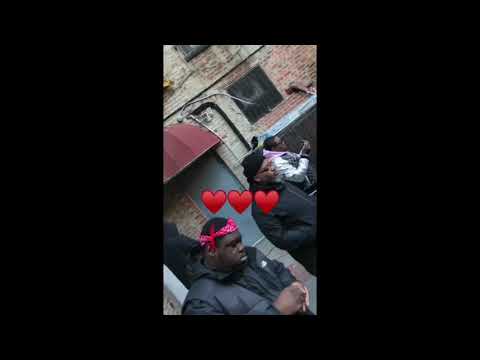 Lnf Stacks On Instagram & Facebook Live At Jim Jones Ft. Mozzy “Bangin” Video Shoot