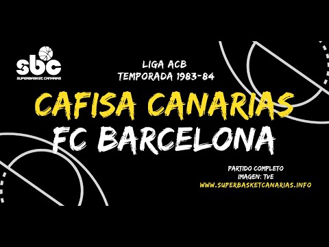 CAFISA CANARIAS-FC BARCELONA. Temporada 1983-84