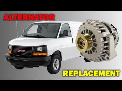 GMC Savana Alternator Replacement DIY (2003-2014) | Express / Cargo Van R&R | Vortec V8