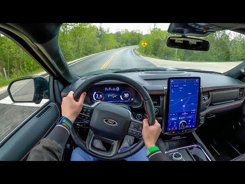 2022 Ford Expedition Limited Stealth Performance - POV First Drive (Binaural Audio)