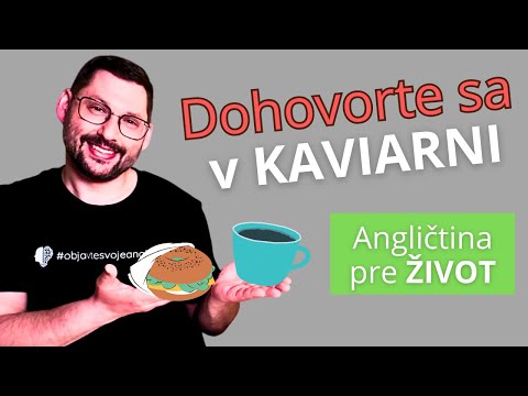 ANGLICKÉ frázy v KAVIARNI ☕| AKO sa dohovoriť po ANGLICKY | Angličtina pre samoukov