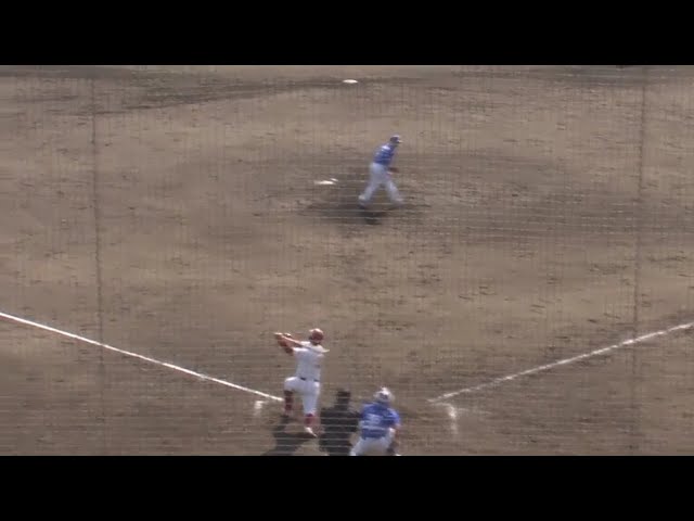 【春季キャンプ】イーグルス・内田 自慢のパワーを見せつける豪快弾!! 2018/2/17