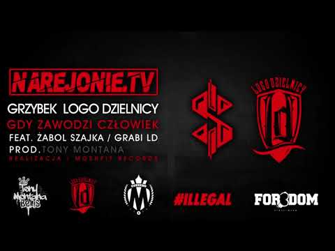 GRZYBEK LOGO DZIELNICY Feat. ŻABOL SZAJKA, GRABI LD - Gdy zawodzi człowiek