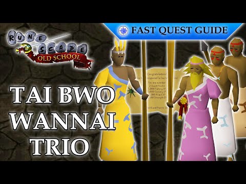 Tai Bwo Wannai Trio Quest | OSRS Quality Quick Guide [2024]