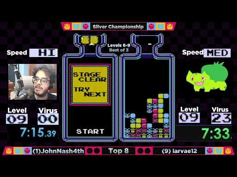 DrMC Speed Championships 2021 Silver Bracket - JohnNash4th vs. larvae12 - Round 2