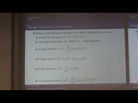 Matthias Traube - Seiberg-Witten maps and L1-quasi-isomorphisms