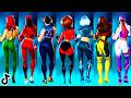 Fortnite Childlike Things Emote Showcase With All Thicc Girl Skins New Aespa Tiktok Dance SUS 4K