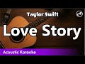 Taylor Swift - Love Story (SLOW karaoke acoustic)