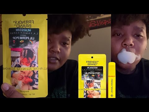 Trying Lil Perm Pop Nuresin (L.A.FF x FriendlyBrand)