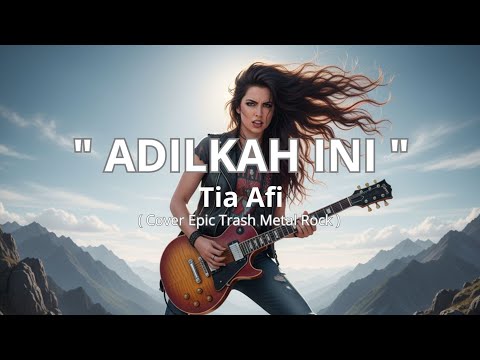 " ADILKAH INI " TIA AFI ( Cover Epic Trash Metal Rock ) 2025