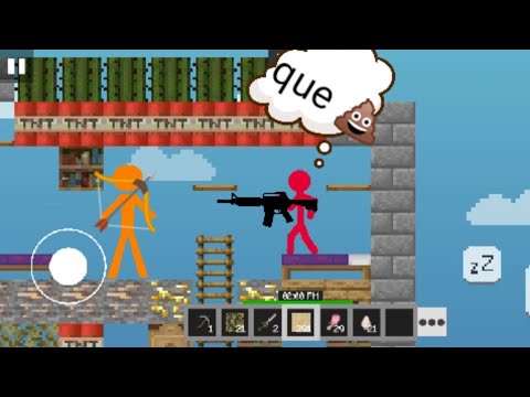 Stickman VS Multicraft - Noob vs Pro Survival /La 💩 Mas difícil de contruir 😱 /Gameplay wolkthough