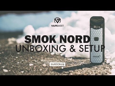 Part of a video titled Smok Nord Unboxing & Setup - YouTube