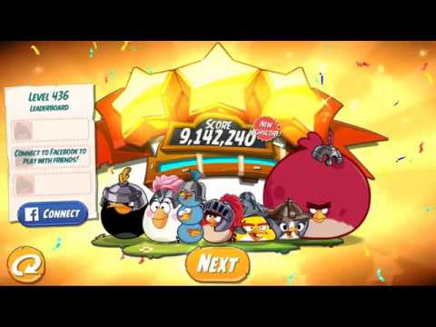 Angry Birds 2 Pig City Ham Francisco Level 435-437 Walkthrough 3 Star (Ios Android)