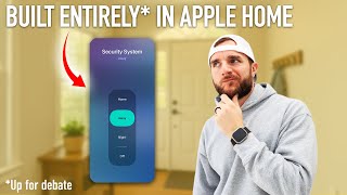 Native Apple Home Security System