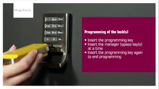 How to program a Digilock 4G Keypad Lock