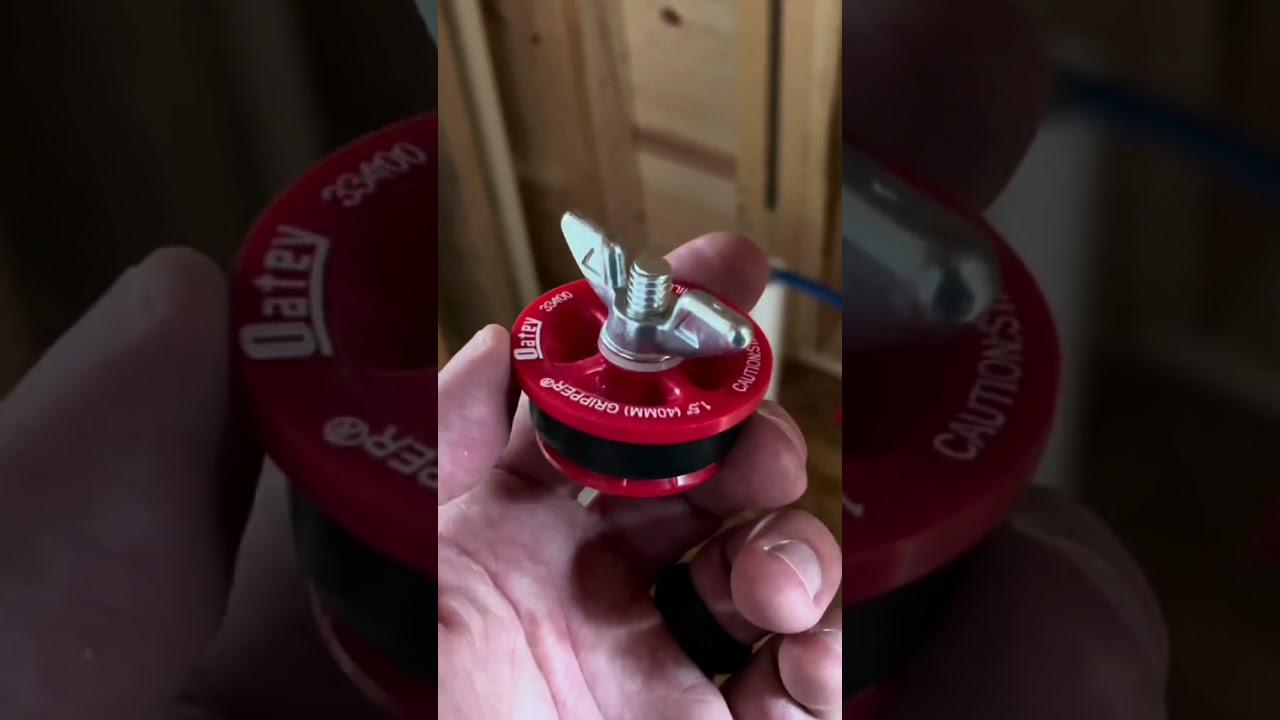 1 Inch Drain Pipe Test Plug