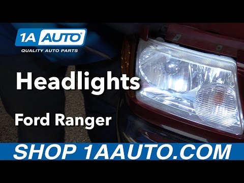 How to Replace Headlights 01-11 Ford Ranger