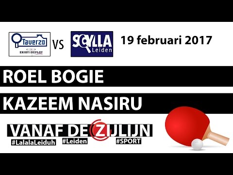 Roel Bogie vs Kazeem Nasiru | Eredivisie 2016/2017 (19 februari)