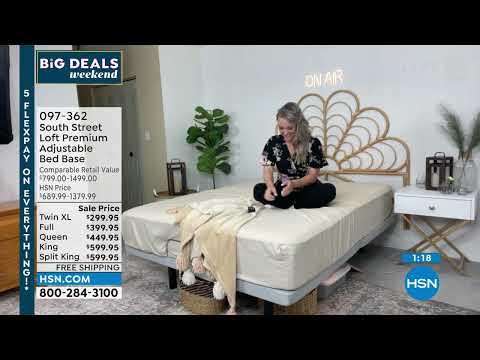 South Street Loft Premium Adjustable Base  Twin XL