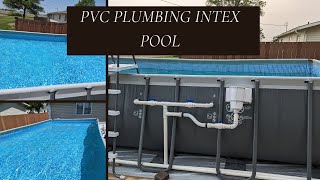 Swimming Pool Plumbing -  adding PVC to filter system