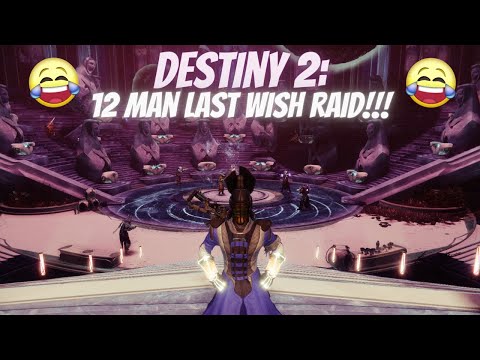 12 MAN LAST WISH RAID!!! | Destiny 2 Beyond Light Season Of The Chosen | #Shorts