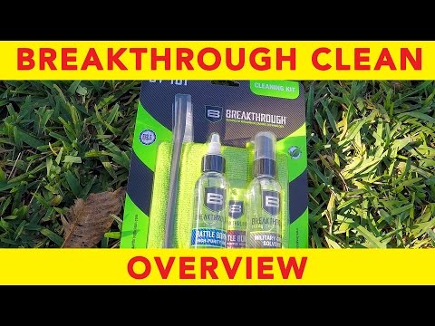 Product Review: Breakthrough Clean Lube and Gun Solvents  |  Personal Defense Network