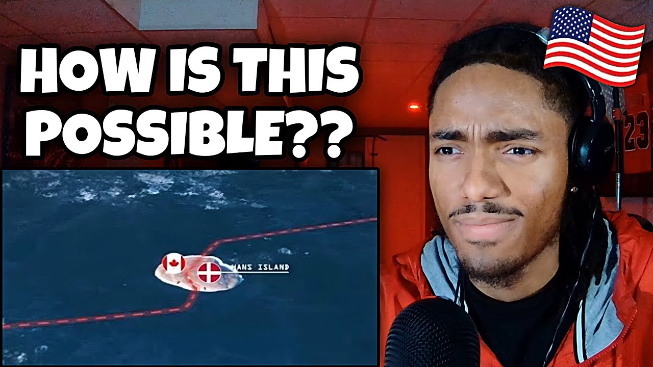 AMERICAN REACTS To Canada’s Unusual Border with Denmark