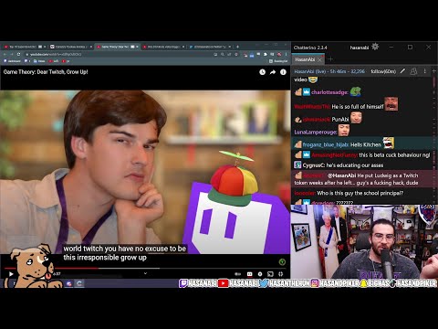 2/2 HasanAbi February 14, 2022 – Canada Protests, GAME THEORY on REACT Meta, Super Bowl Commercials