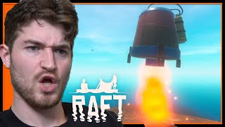 Launching a Rocket into Space! (Raft Chapter 2 Gameplay)