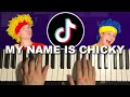 My Name Is Chicky Piano Tutorial Lesson D Billions TikTok Song