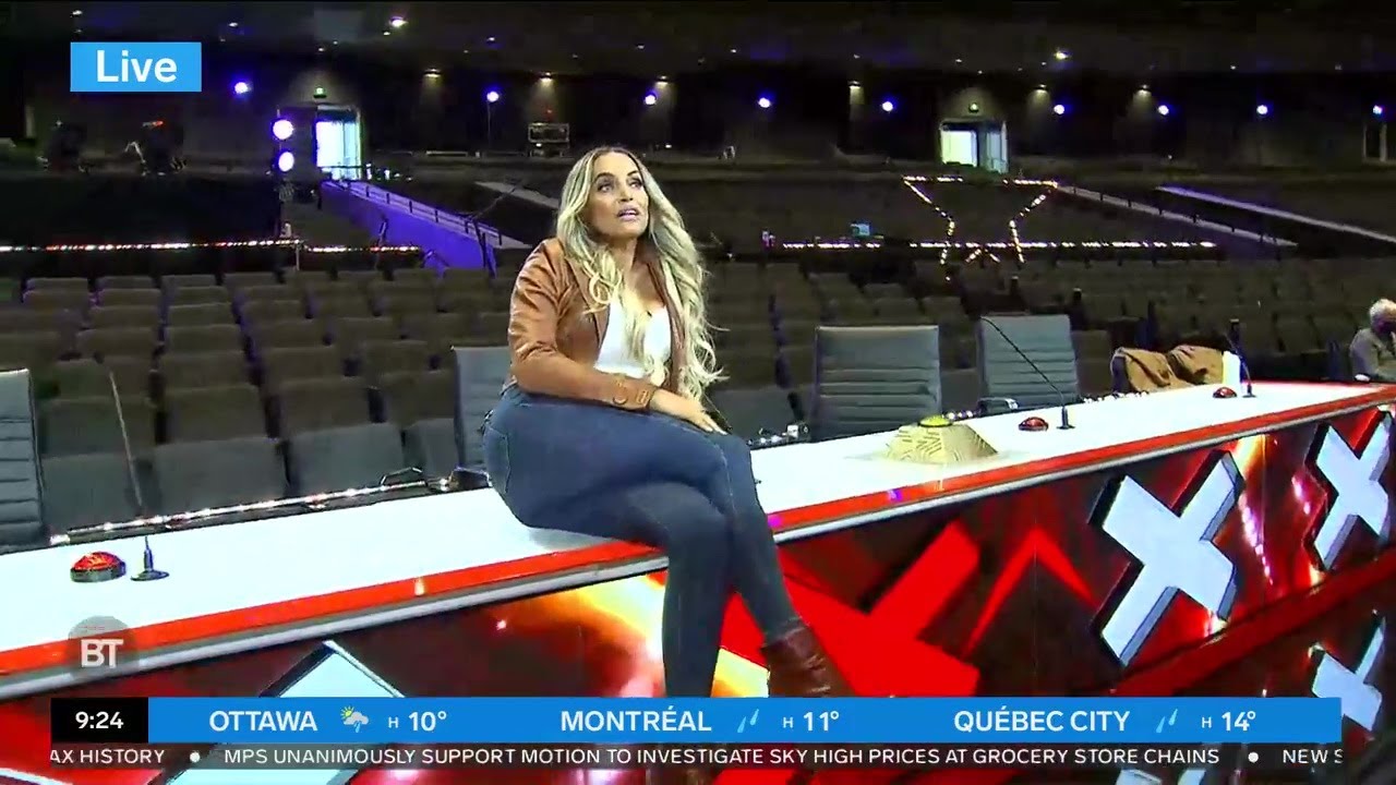 Trish Stratus on BT Toronto (Oct 2022)