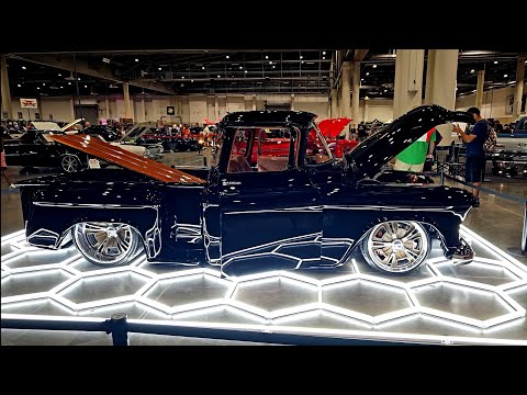 TEXAS CAR AND TRUCK SHOW! THE TEXAS ELITE AUTO SHOWCASE. NRG PARK HOUSTON,  TX in 4K.