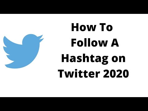 How to follow a hashtag on twitter 2024,how to see hashtags on twitter