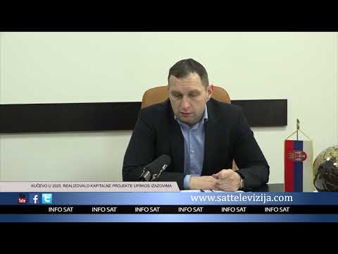 KUČEVO U 2025  REALIZOVALO KAPITALNE PROJEKTE UPRKOS IZAZOVIMA