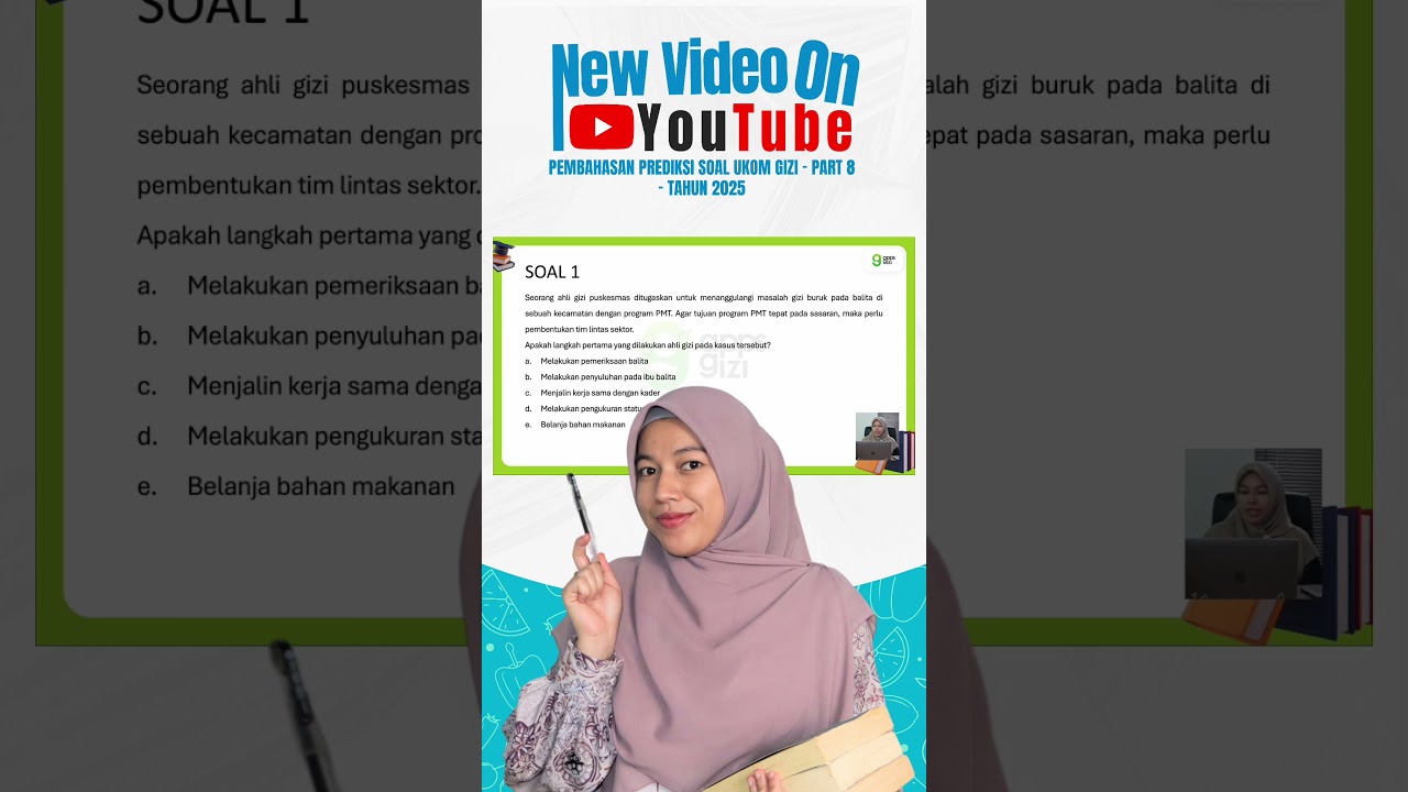 PEMBAHASAN PREDIKSI SOAL UKOM GIZI - PART 8 - TAHUN 2025