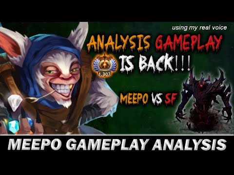 Analysis Meepo vs Shadow Fiend - Meepo Gameplay Analysis #38