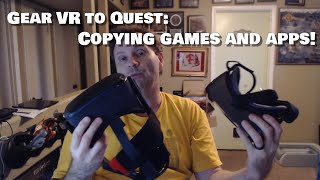 GearVR to Quest: Copying Games and Apps