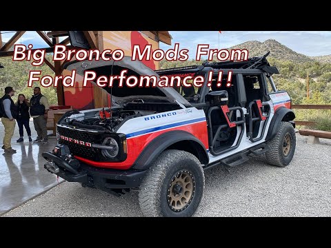 Mod Your Bronco !!! | Ford Performance Offers These Parts For Customization and Better Off-Roading