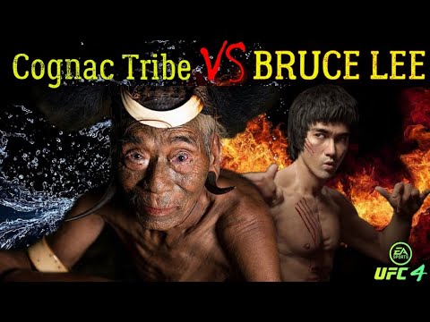 Bruce Lee vs. Amana Chotani - Cognac tribe - EA sports UFC 4 - CPU vs CPU