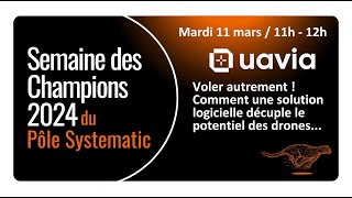 Webinar Champion 2024 – UAVIA – 11 mars 2025