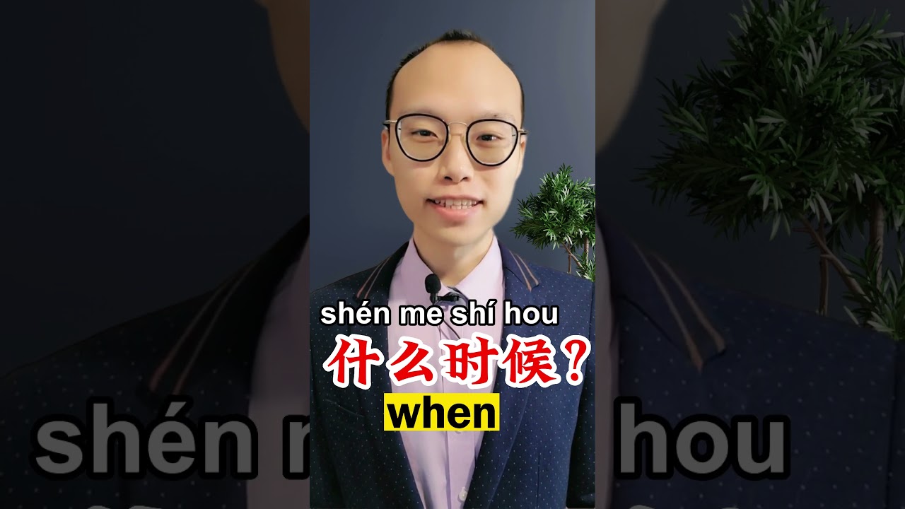 Essential Chinese Question Words | 什么, 为什么, 哪里, 谁 & More!