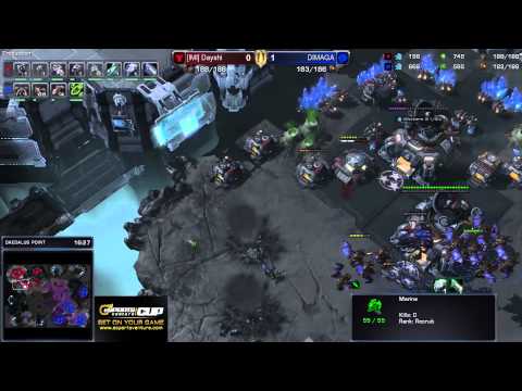 Dimaga vs. Dayshi - ZvT - Game 2 - StarCraft 2