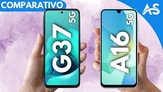 Moto G37 vs Samsung A16 5G - Comparativo